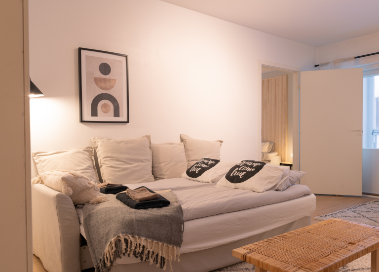 Experience authentic Lapland comfort combined with privacy, nature, and unforgettable Arctic views. Artic City Apartment 2-bedroom apartment
